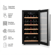 Cava Php YC-60 18 Botellas Panel Led